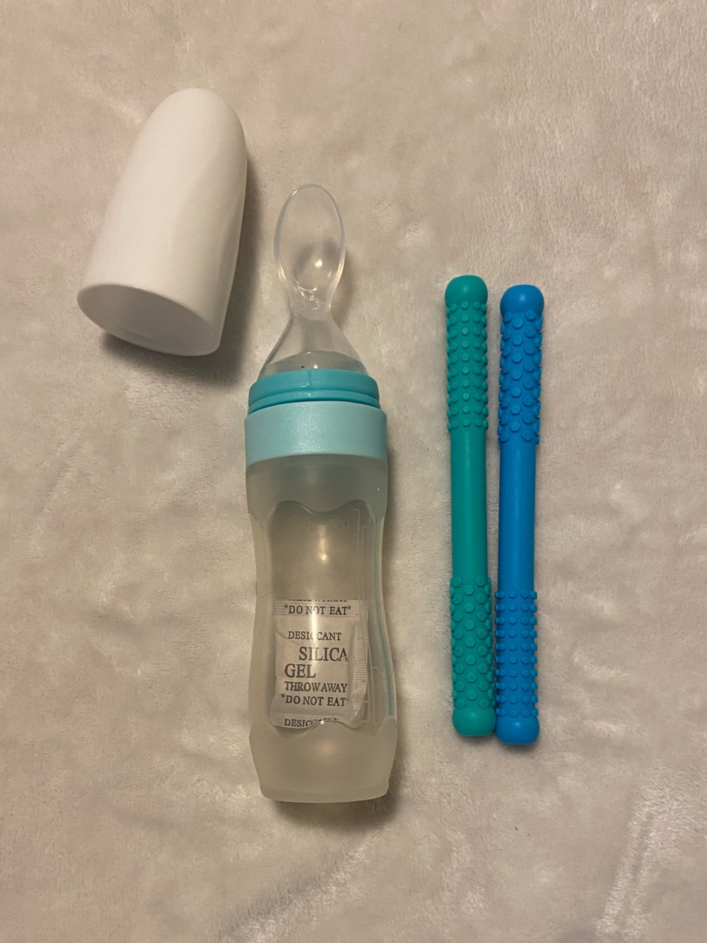 10/$25 Bundle - Baby Feeding Bottle + 2 Teethers